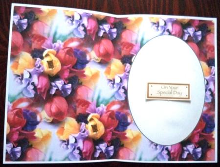 Pink Floral Mix Insert 1 by Helen Gomm