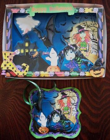 Halloween Mayhem 3D Frame Box Card Kit by Helen Gomm