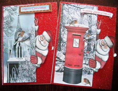 Santa's Watching by Helen Gomm