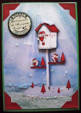 The Christmas Bird House by Helen Gomm