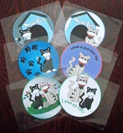 Coasters - So Cute Cats by Helen Gomm