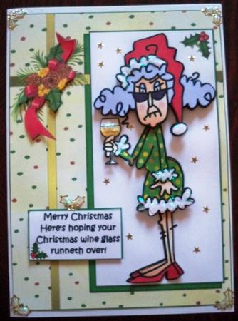 Stella Sends Christmas Wishes by Helen Gomm