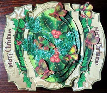 Christmas Butterflies by Helen Gomm