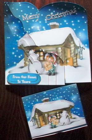 Christmas Cabin Kit by Helen Gomm