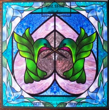 Glass Window Hidden Objects by Helen Gomm
