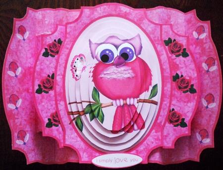 I Simply Love You Pop Out Card Kit by Helen Gomm