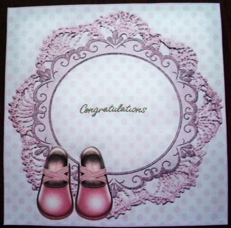 Insert Gift of Joy Baby Girl by Helen Gomm