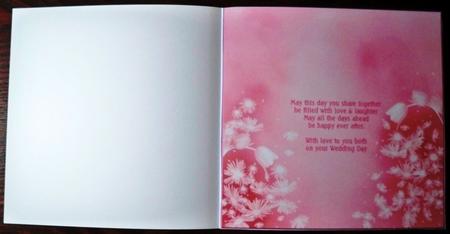 Wedding Day Insert 1 by Helen Gomm