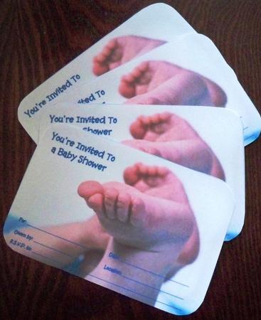 Baby Shower Invitations by Helen Gomm