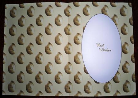 Easter Golden Egg Insert 2 by Helen Gomm