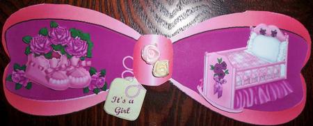 Baby Girl Bow Mini Kit by Helen Gomm