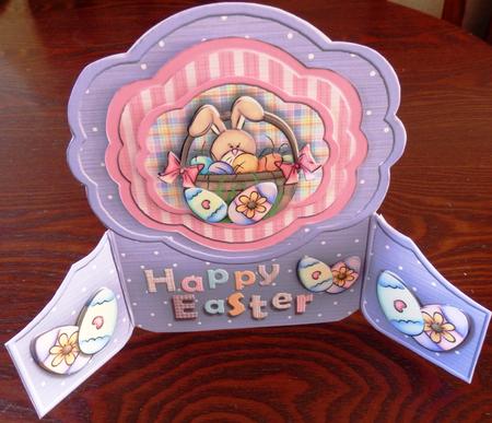 Easter Bunny Gatefold Mini Kit by Helen Gomm