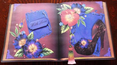 Book Style Card Topper/card Front by Helen Gomm