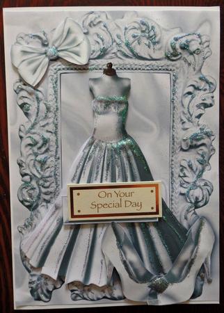 All White and Elegant in Ornate Frame by Helen Gomm
