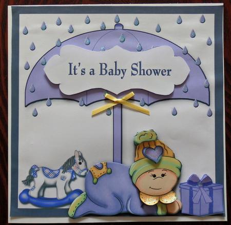 It's a Baby Shower (baby Boy) - Mini Kit by Helen Gomm