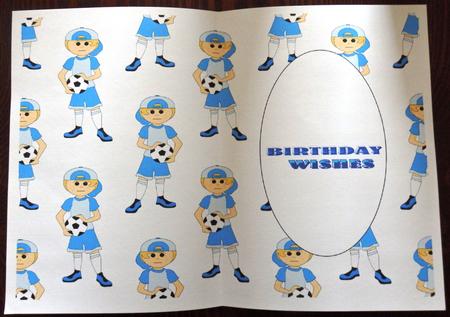 Football Player Insert 2 by Helen Gomm