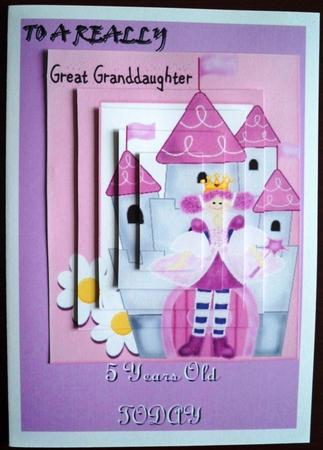 Great Granddaughter Castle Pyramid by Helen Gomm