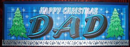 Xmas Dad by Helen Gomm