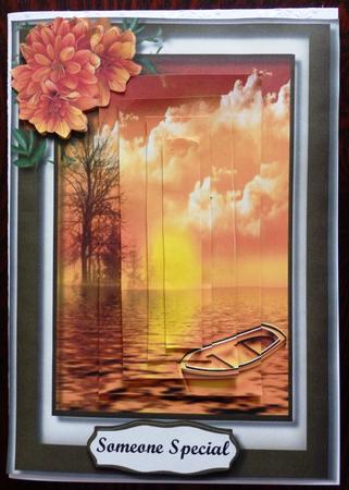 Stunning Sunset on the Lake , Pyramid by Helen Gomm