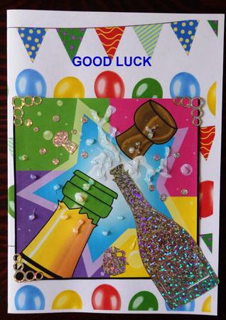Colourful Bunting and Balloons Backing Paper by Helen Gomm