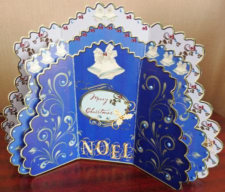 Triple Gatefold - Christmas Noel by Helen Gomm