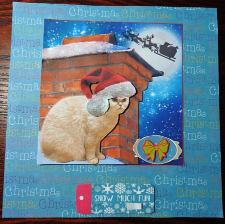 Xmas Kitty by Helen Gomm