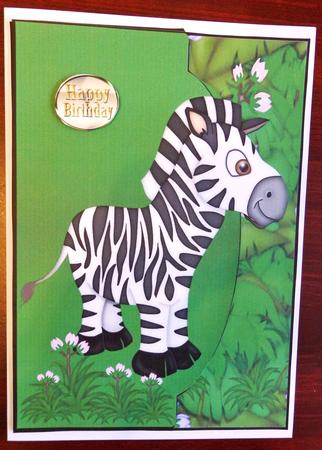 Little Zebra by Helen Gomm