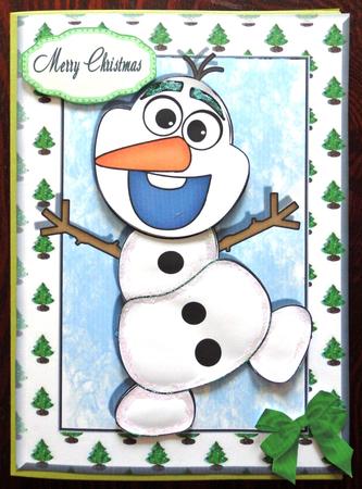 Cuddly Christmas Snowman by Helen Gomm