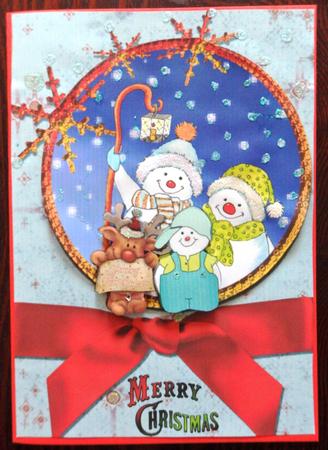 Snow Family by Helen Gomm