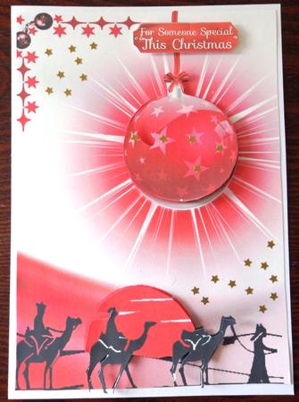 Bauble Wise Men by Helen Gomm