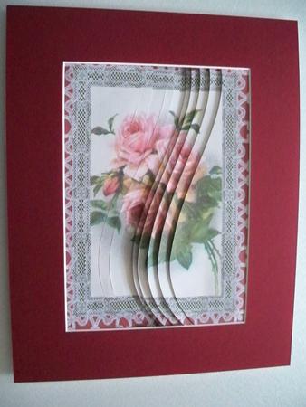 Pretty Rose Bouquet A4 Swirvey Side Stacker Kit by Helen Gomm