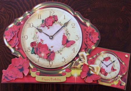 Golden Times Shaped Card Kit by Helen Gomm