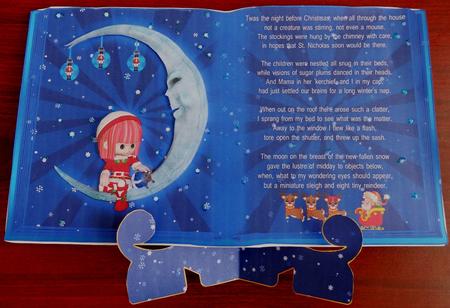 Open Book Night Before Christmas Mini Kit by Helen Gomm
