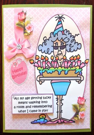 Stella Gets Lucky Qucik Card by Helen Gomm
