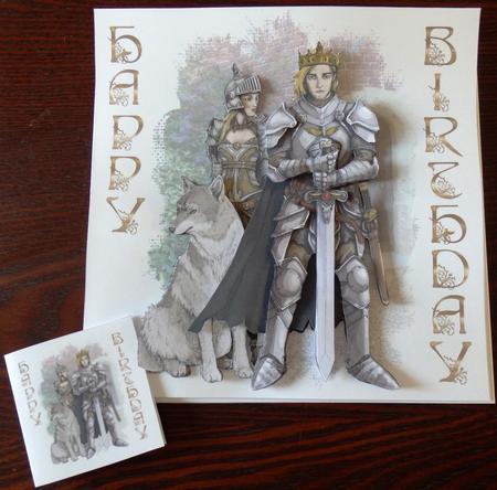 Birthday Knight by Helen Gomm