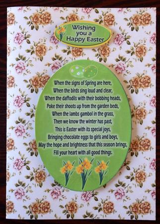 Three Easter Verse Toppers by Helen Gomm