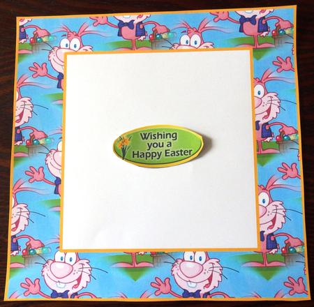 Eggcited is Easter Insert by Helen Gomm