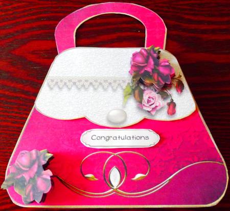 Purse Card Cherry - Mini Kit by Helen Gomm