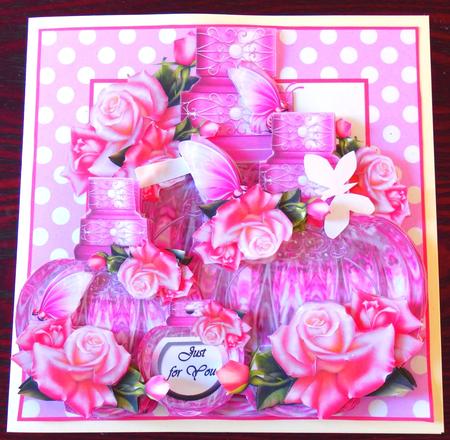 Graduated Perfume Bottles - 4-way Design by Helen Gomm