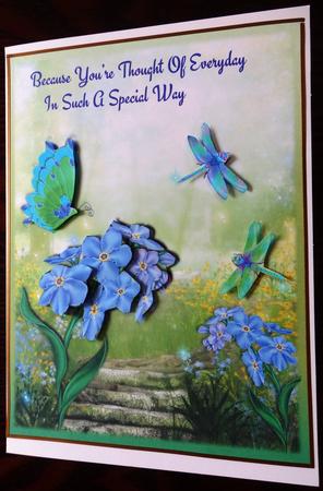 Forgetmenot Fantasy by Helen Gomm
