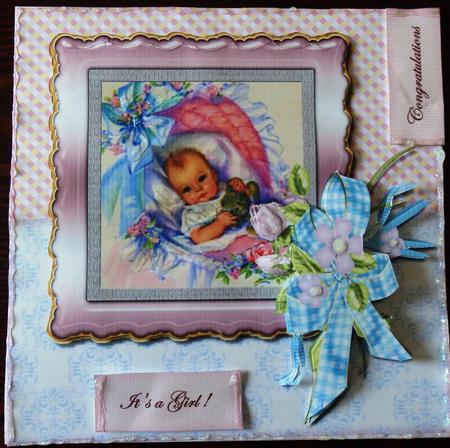 Adorable - new Baby Girl by Helen Gomm