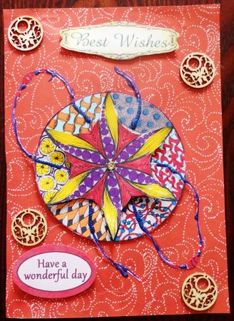 Circular Doodle by Helen Gomm