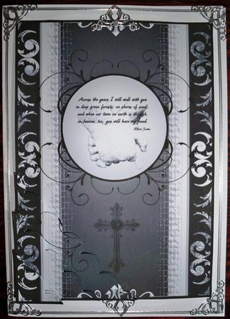 Holding Hands Stacker Card by Helen Gomm
