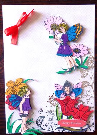 Butterfly Fairy Digital Stamping by Helen Gomm
