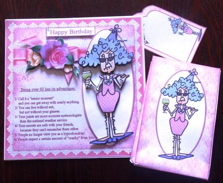 8x8 Stella Advantages of Being Over 60 Mini Kit by Helen Gomm