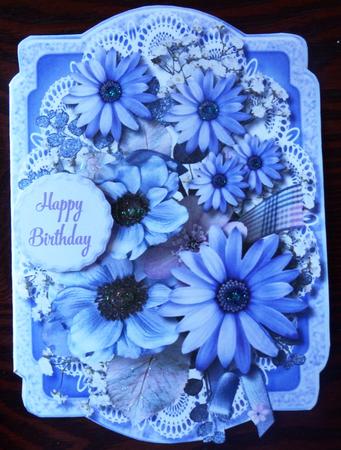 Print and Fold, Lovely Liacs and Lace  by Helen Gomm