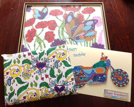Adult Colouring 1 by Helen Gomm