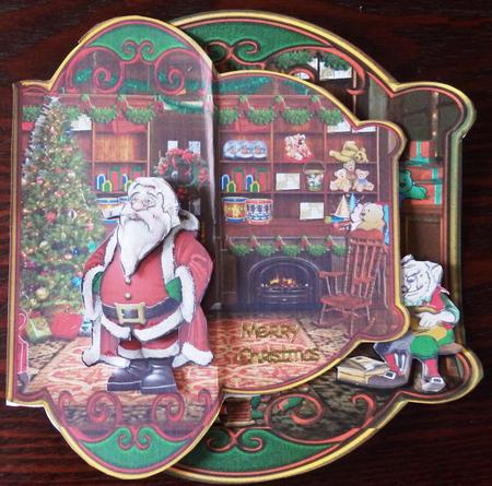 Santa's Workshop by Helen Gomm