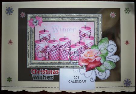 Christmas Candles by Helen Gomm