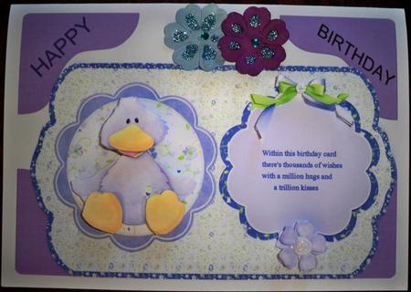 Wacky Ducky Card by Helen Gomm